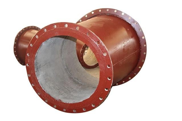 Cast alloy wear-resistant pipe