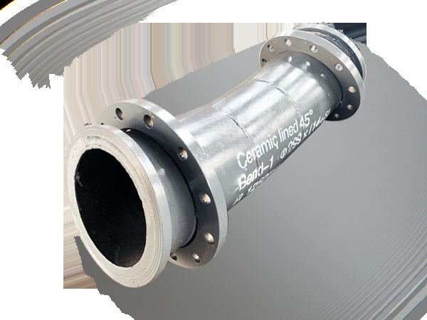 Ceramic lined wear-resistant pipe